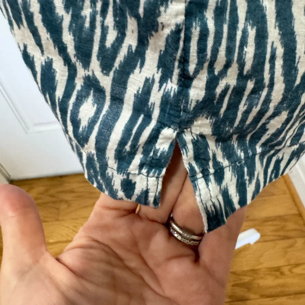 Pilcro Voile Surf Ikat Top - Picture 6 of 12